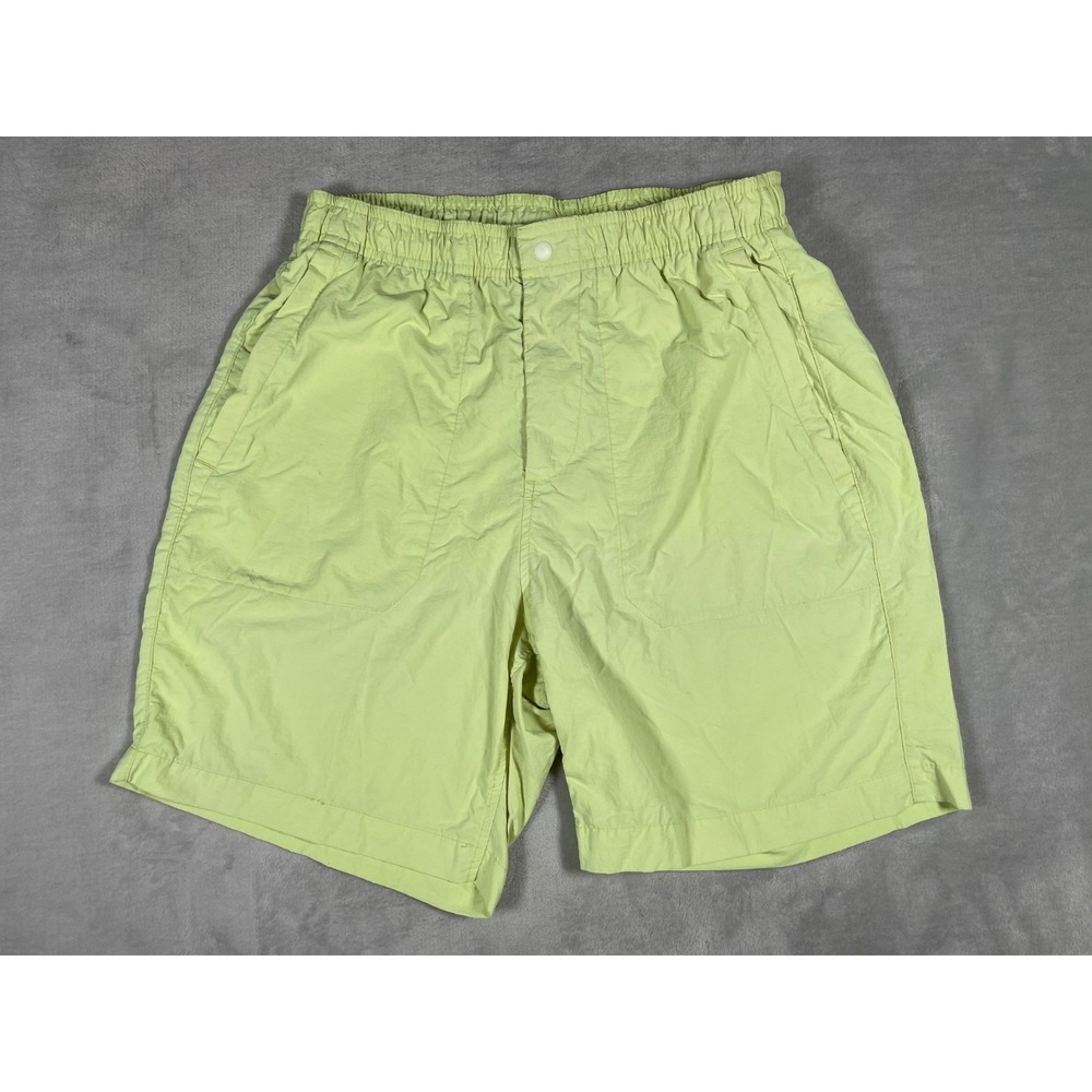 Gap Swim Trunks Men's S Neon Yellow Green Nylon Swim Shorts Beach Casual